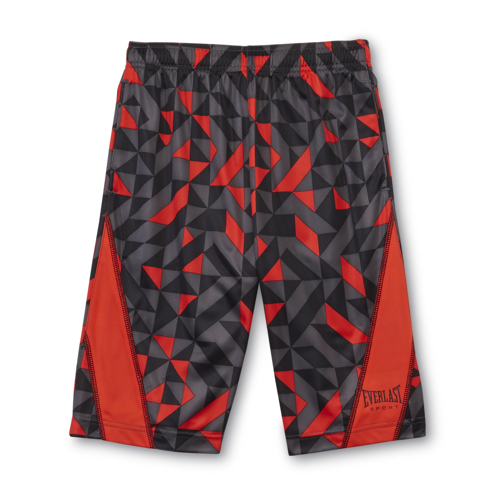 Everlast&reg; Sport Boy's Pieced Athletic Shorts - Geometric
