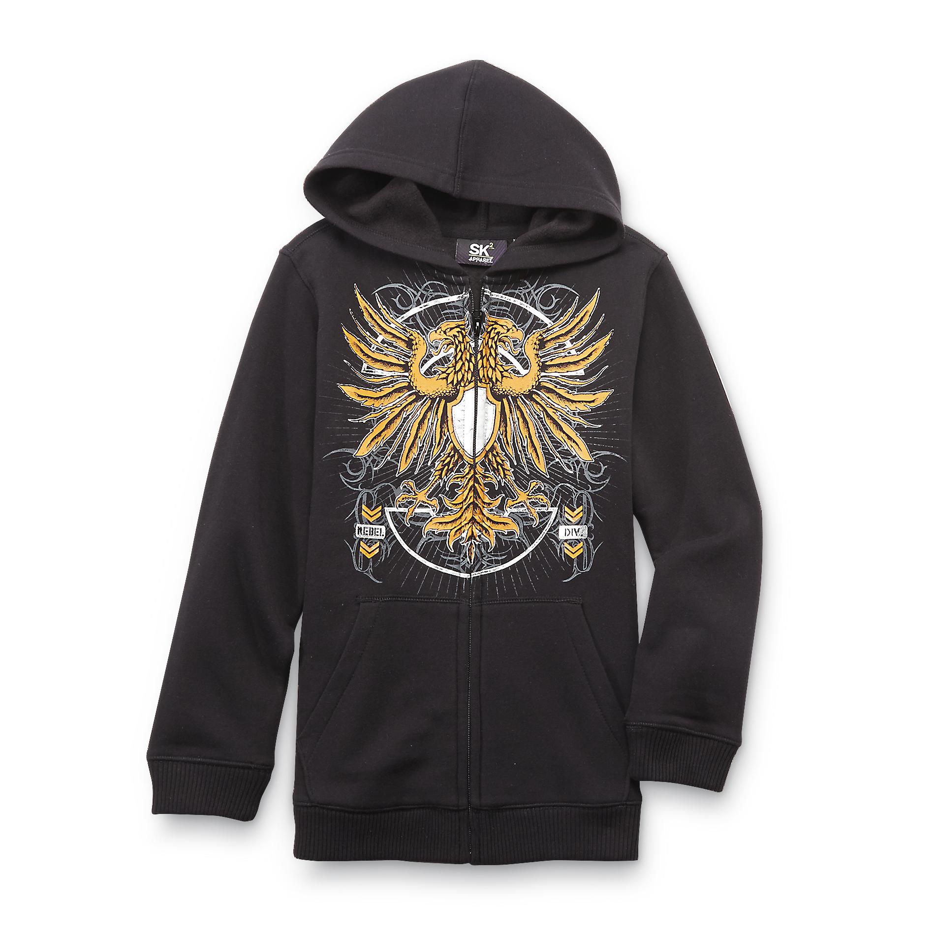 SK2 Boy's Graphic Hoodie Jacket - Double Eagle