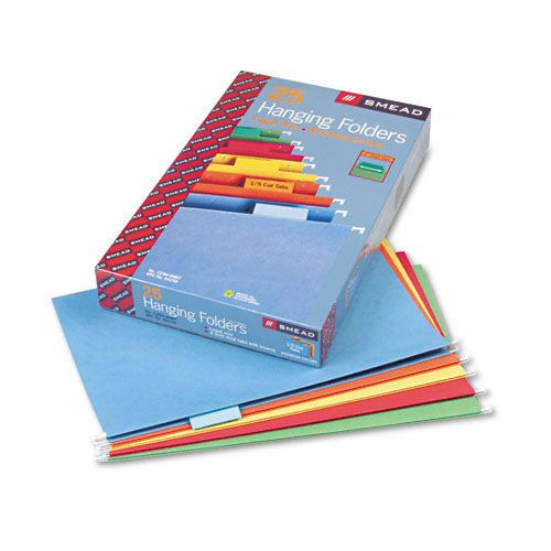 Smead SMD64159 Colored Hanging File Folders