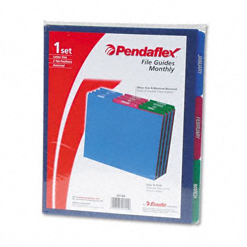 Pendaflex PFX40144 Poly Top Tab File Guides