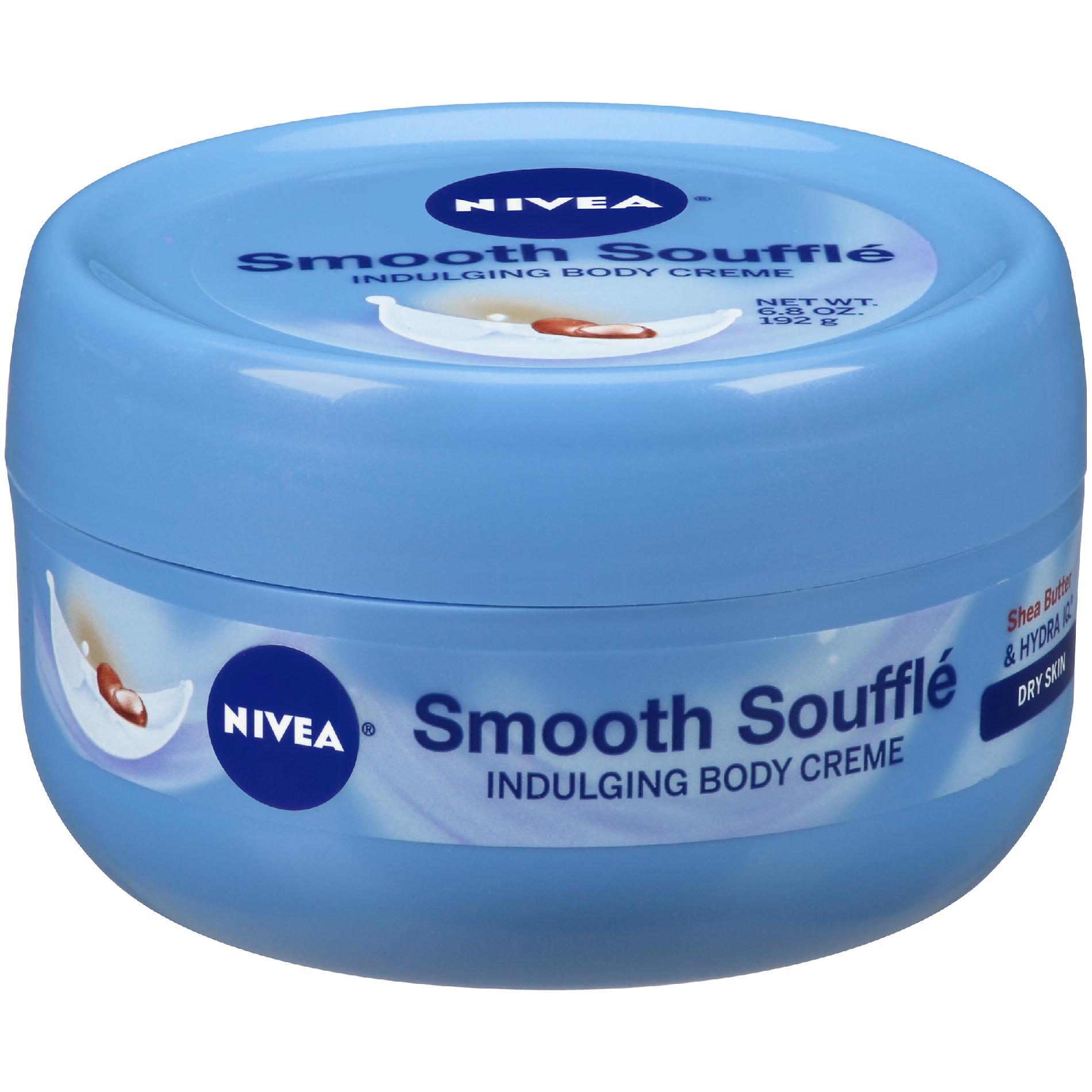 Nivea Smooth Souffle Indulging Body Creme, 6.8 oz