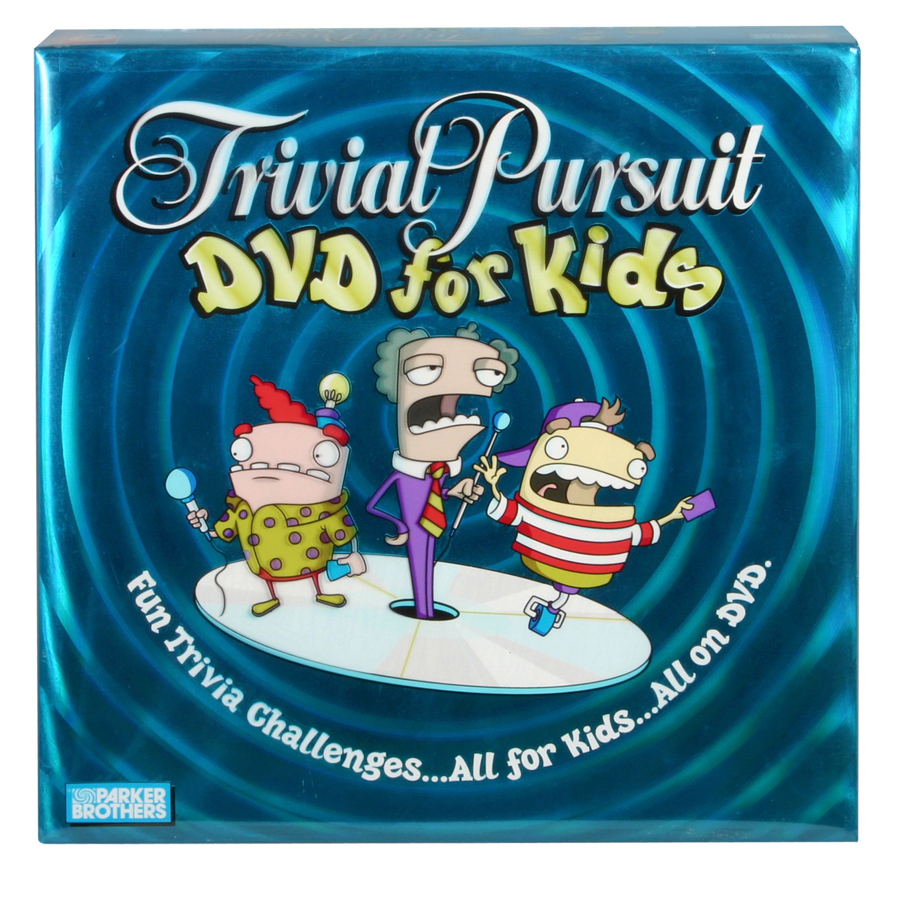  Hasbro Gaming Trivial Pursuit DVD for Kids : Toys & Games