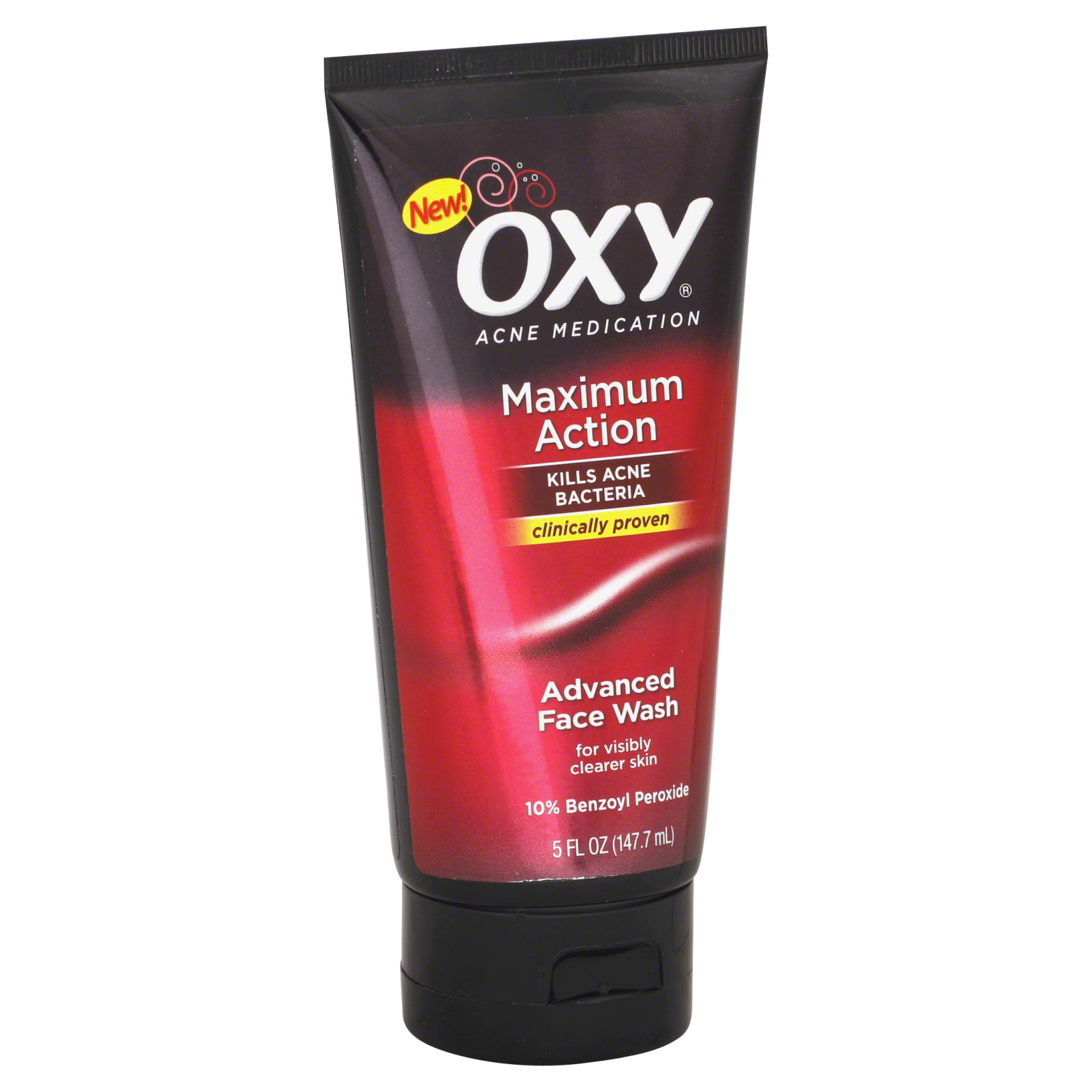 Oxy Maximum Action Advanced Face Wash, 5 fl oz