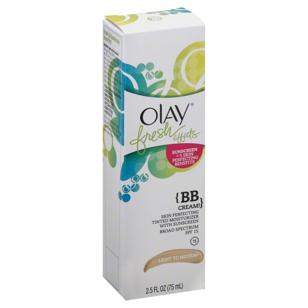 Olay Skin Perfecting Tinted Moisturizer with Sunscreen - Light to Medium 2.5 fl oz