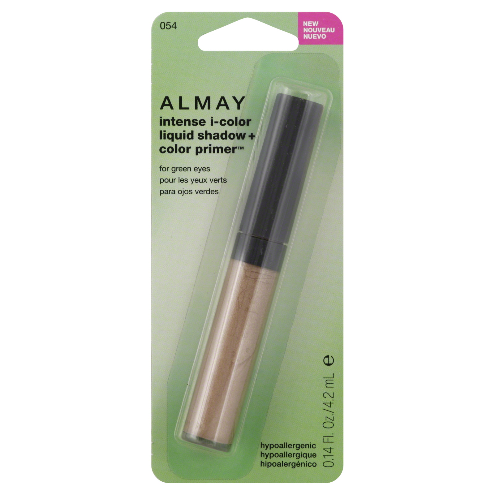Almay Intense I-Color Liquid Eyeshadow + Clear Primer For Green Eyes, 0.14 fl oz