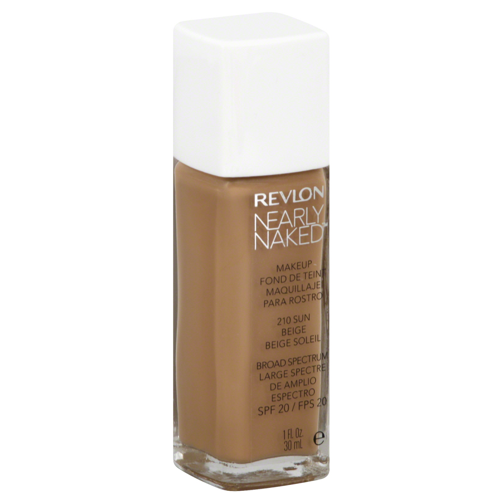 Revlon Nearly Naked Makeup Sun Beige 1 fl oz