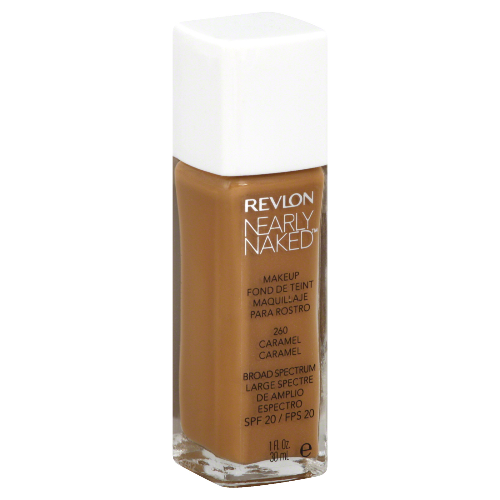 Revlon Nearly Naked Makeup Caramel 1 fl oz