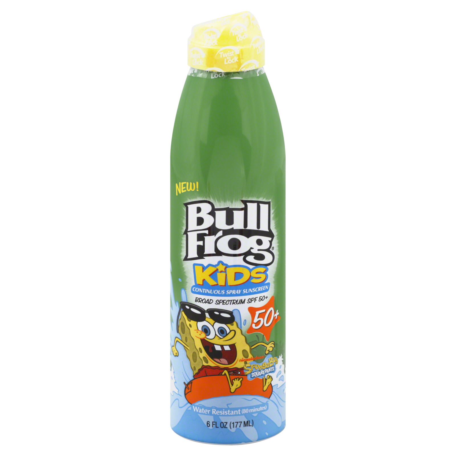 Bullfrog Kids Continuous Spray, SPF 50, 6 fl oz