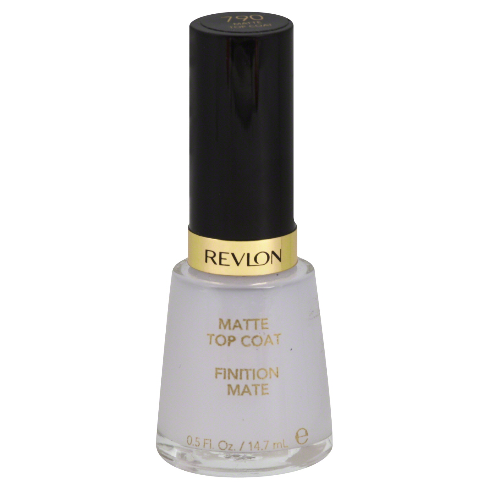 Revlon Nail Enamel Finition Mate 0.5 fl oz, Size: 0.5 fl oz (14.7 ml), Clear Revlon Nail Enamel Finition Mate 0.5 fl oz, Size: 0.5 fl oz (14.7 ml), Clear