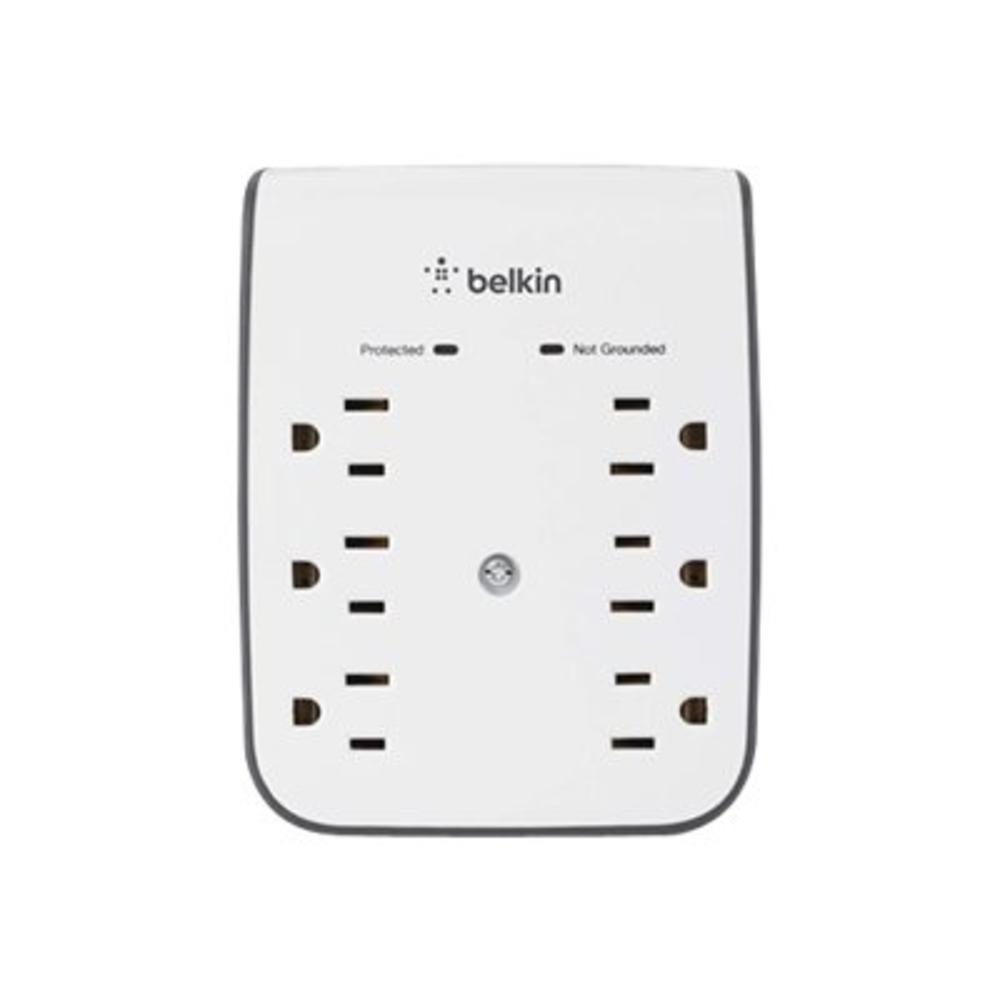 Belkin BSV602BG 6-Outlet Wall Mount Surge Protector