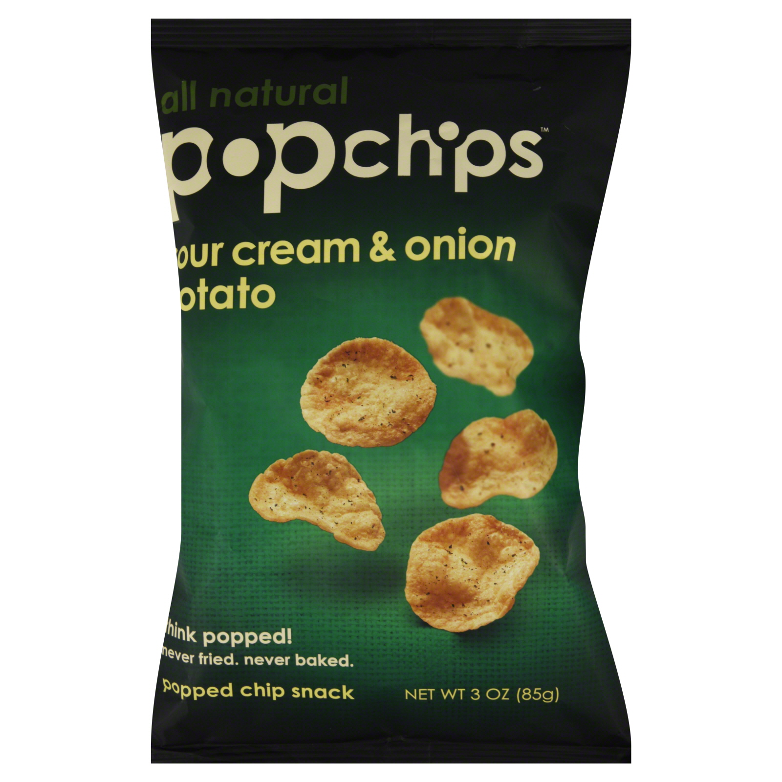 Pop Chips Sour Cream Potato Chips 3 oz