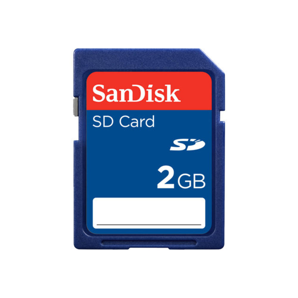 SanDisk SD Card, Multi-Use, 2 GB, 1 card