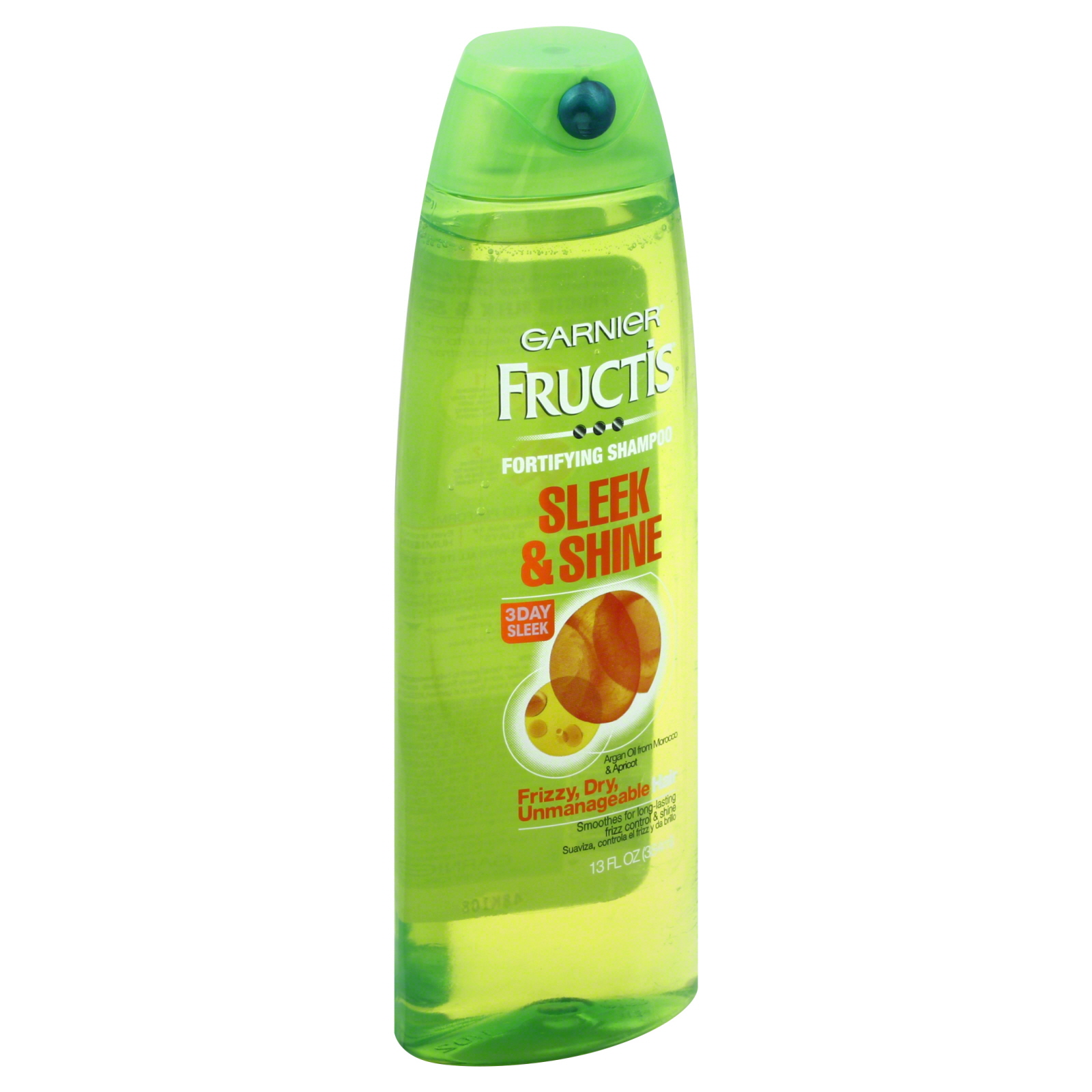 Garnier Fructis Sleek & Shine Fortifying Shampoo, 13 fl oz (384 ml)