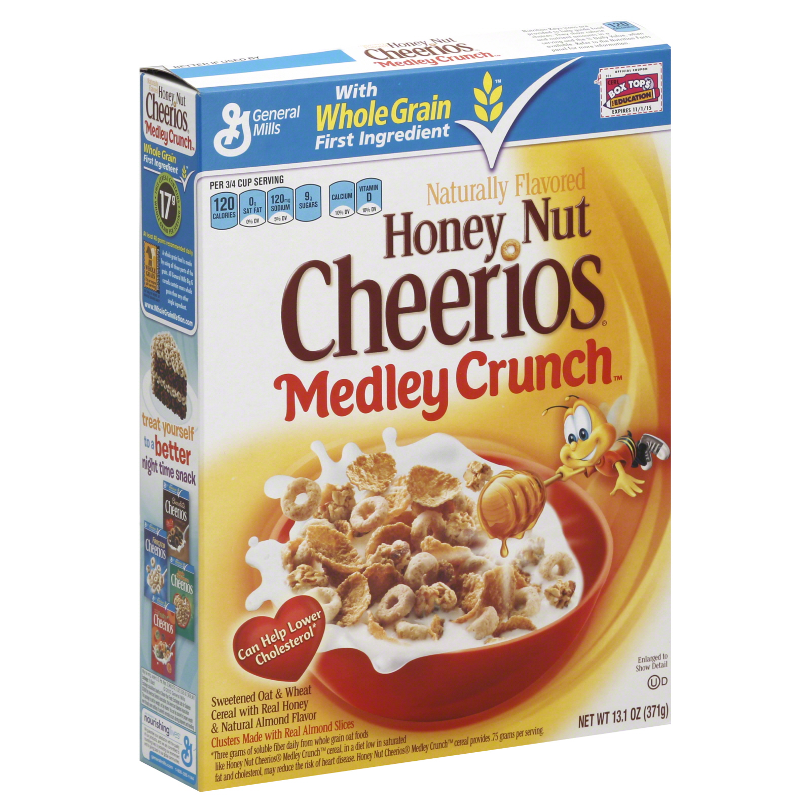 General Mills Honey Nut Cheerios Medley Crunch, 13.1 oz (371 g)