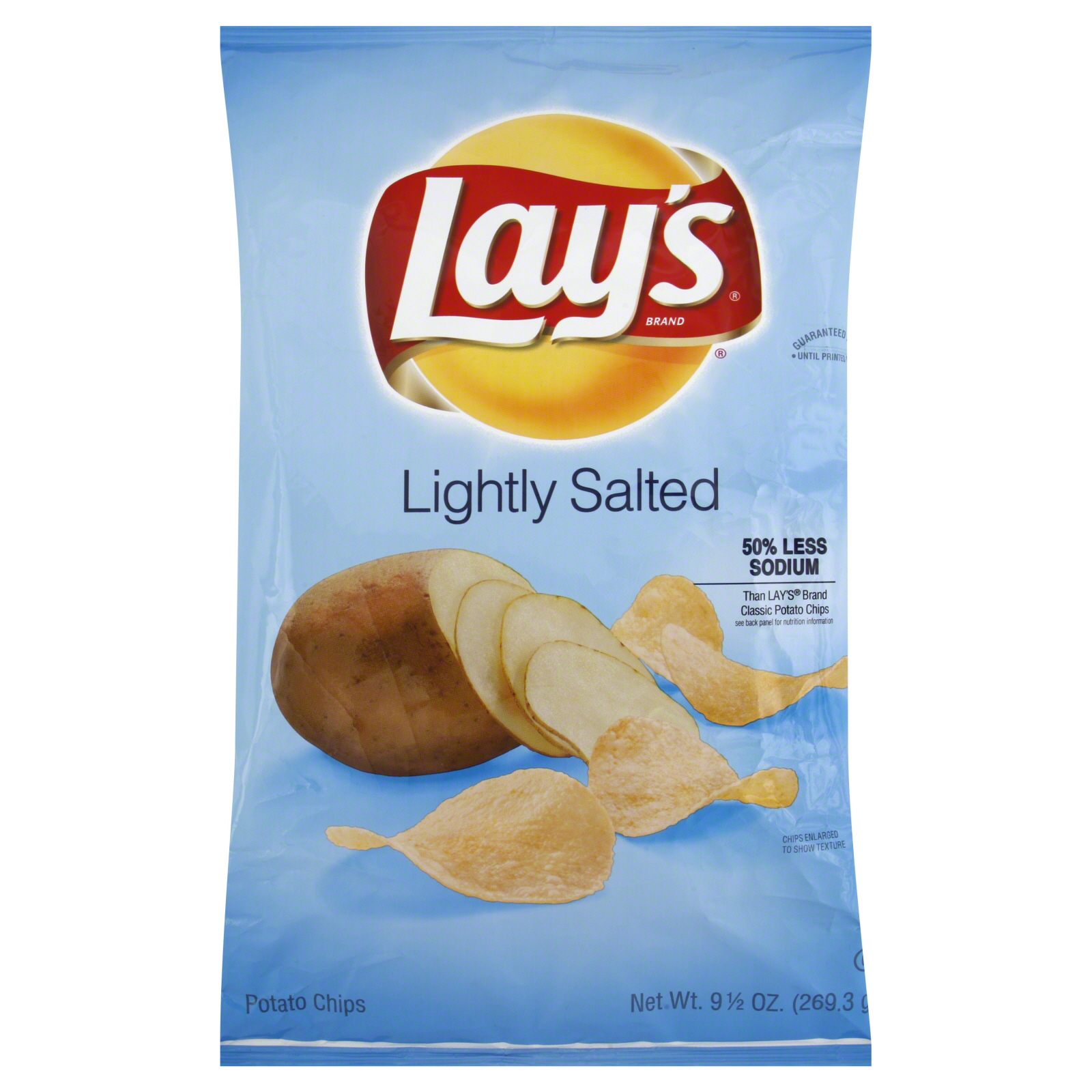 Lay's Lightly Salted, Potato Chips, 9.5 oz (269.3 g)