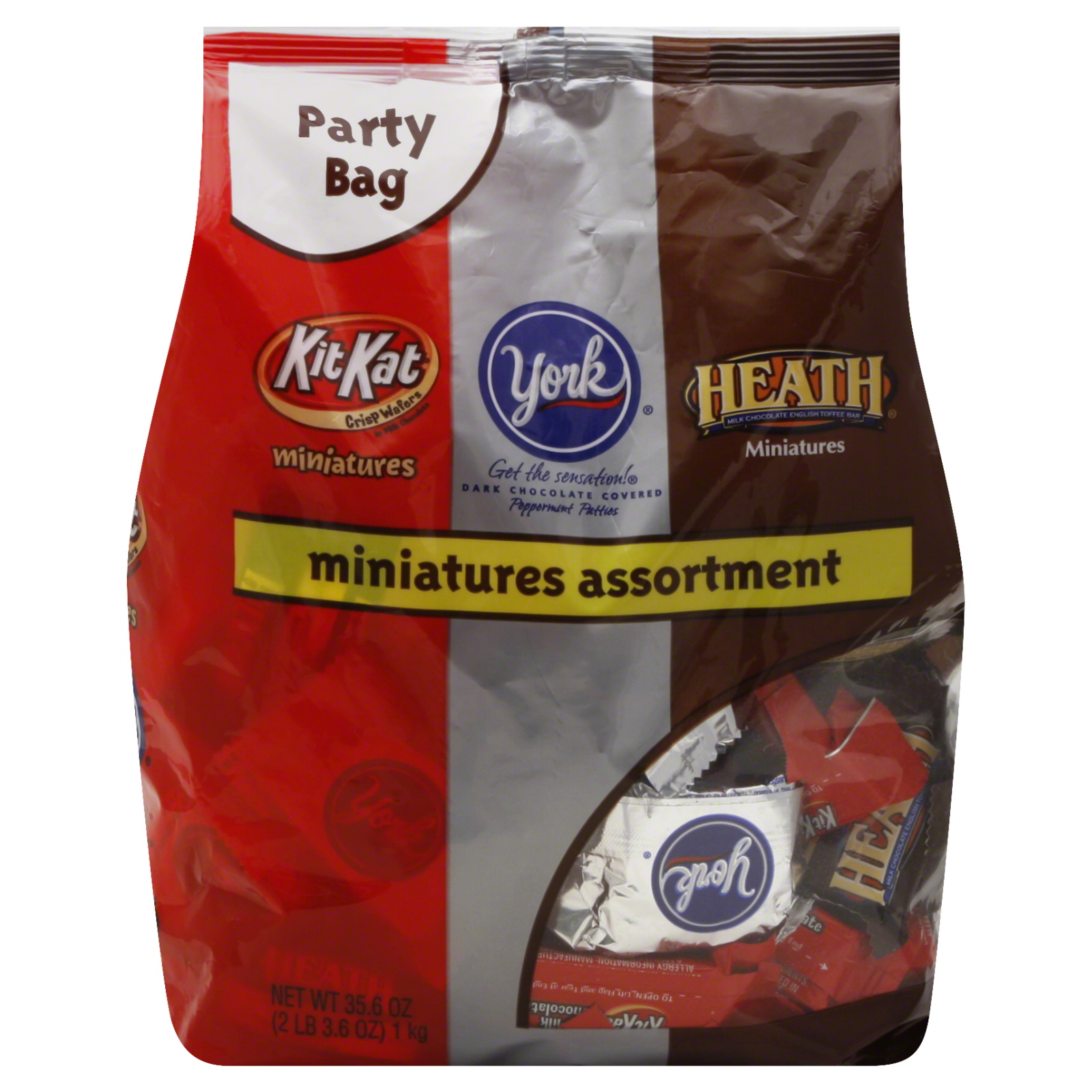 Hershey's Kit Kat York Assortment Bag, 35.6 oz (2 lb 3.6 oz)