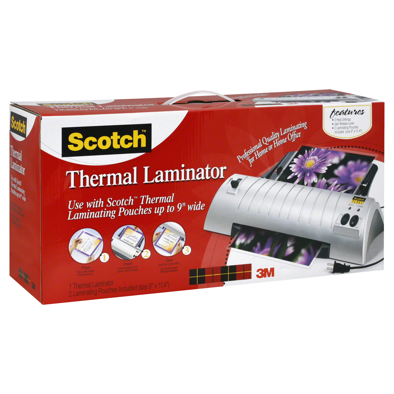 3M TL900 Thermal Laminator Scotch 9 Inch