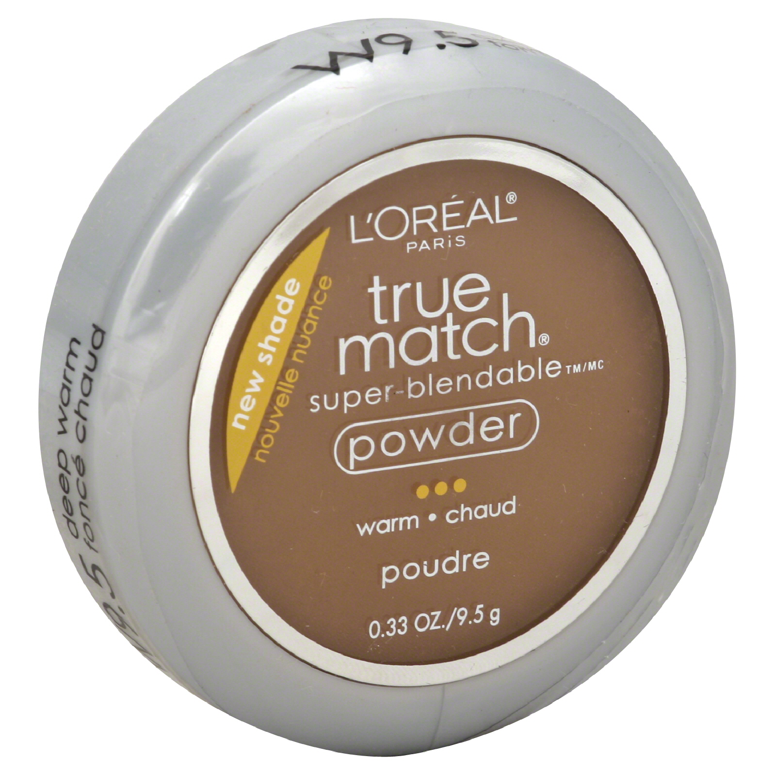 L'Oreal True Match Foundation Powder Deep Warm, 0.33 oz, 9.5 g