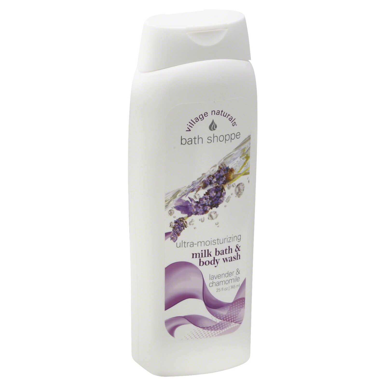 Village Naturals Milk Bath & Body Wash, Ultra-Moisturizing, Lavender & Chamomile