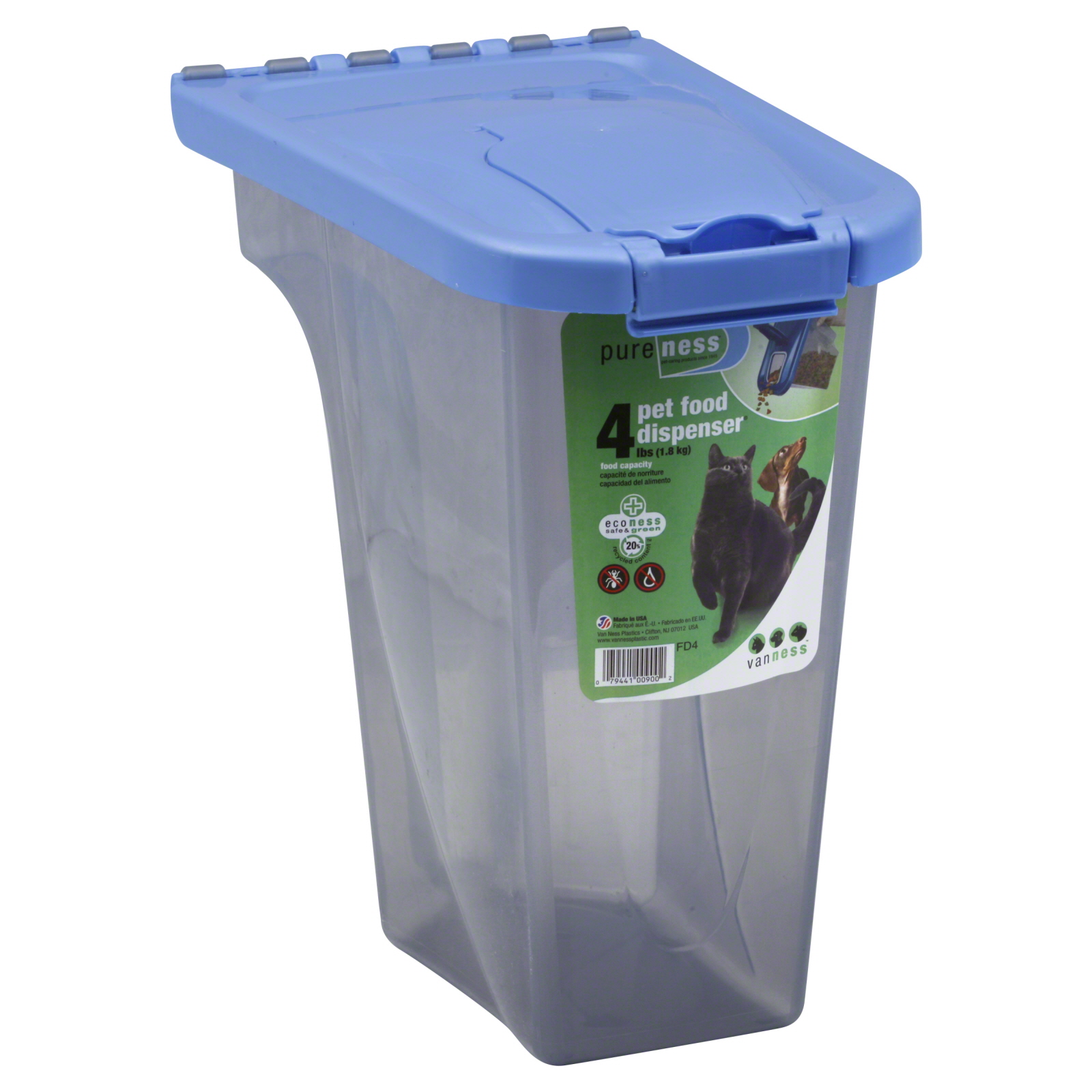 Van Ness Products Van Ness Dispenser Pet Food 4 lb.