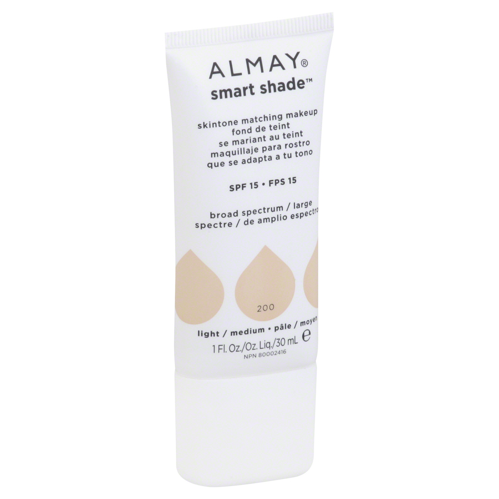 Almay Skintone Matching Makeup, Light/Medium, 1 fl oz (30 ml)