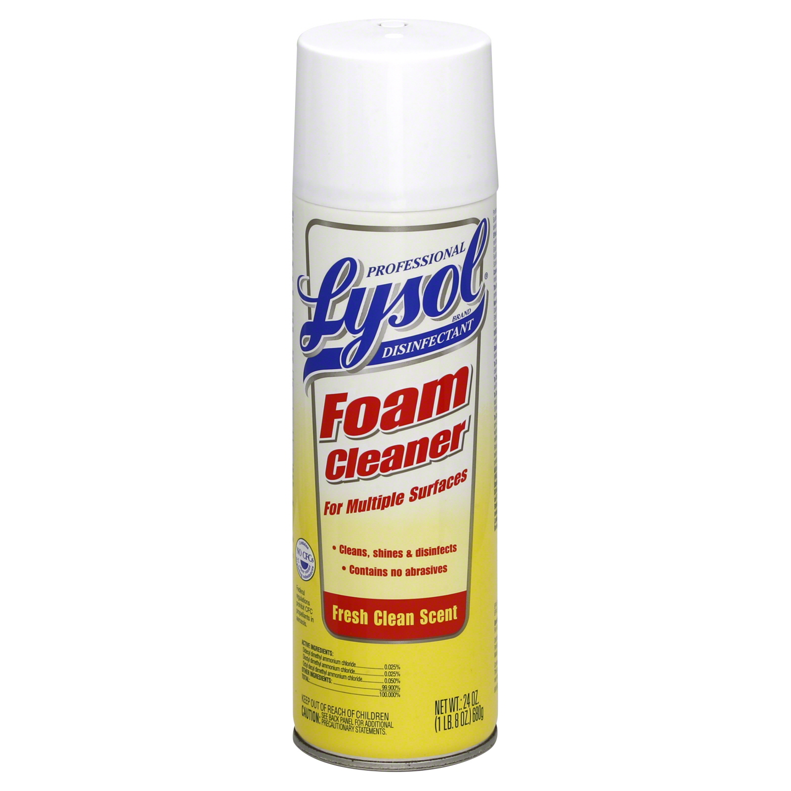 Reckitt Benckiser RAC02775 Pro Disinfectant Foam Cleaner, 24oz Aerosol