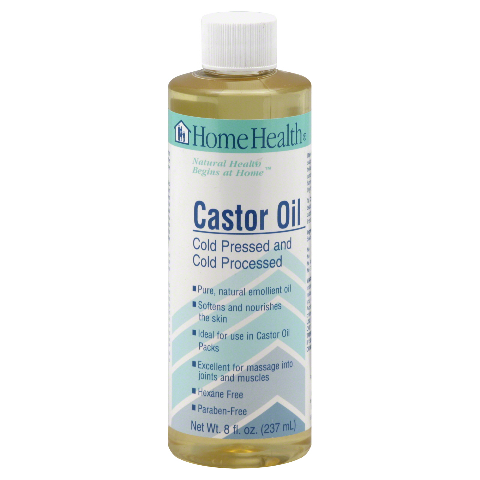 Home Health Castor Oil, 8 ounces