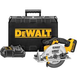 DEWALT 20V MAX 6-1/2-Inch Circular Saw Kit, 5.0-Ah (DCS391P1)