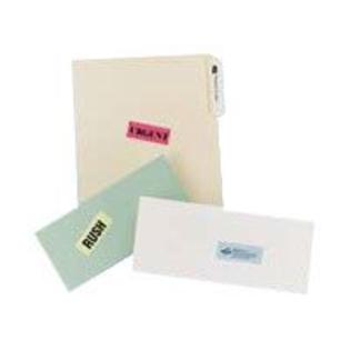 Avery RNAB005ENI852 avery 5980 high-visibility permanent id labels, laser,  1 x 2 5/8, pastel blue, 750/pack