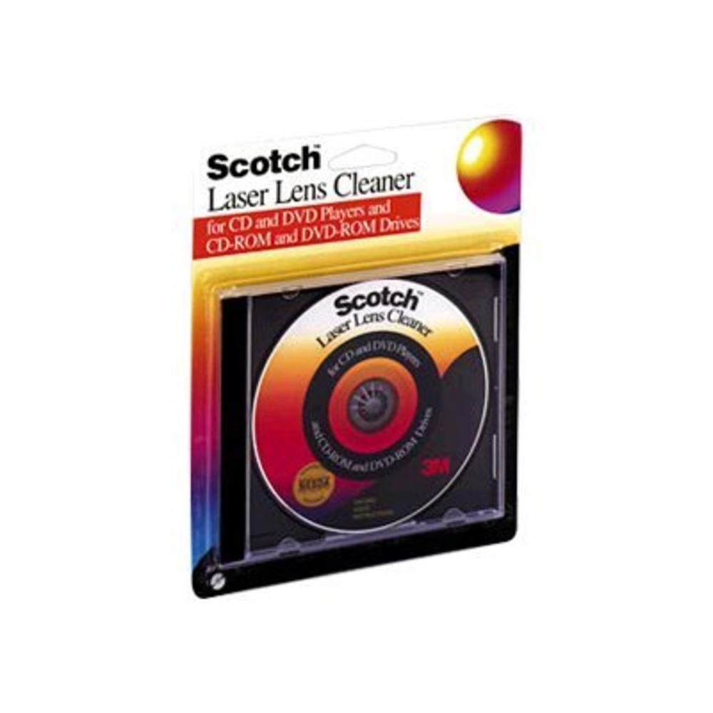 Scotch CD/DVD Laser Lens Cleaner Cartridge