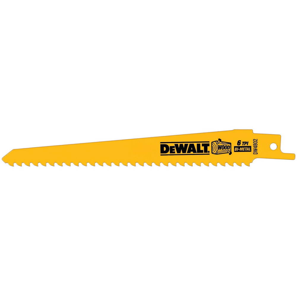 DeWalt 6 pc. Bi-Metal Reciprocating Saw Blade Set