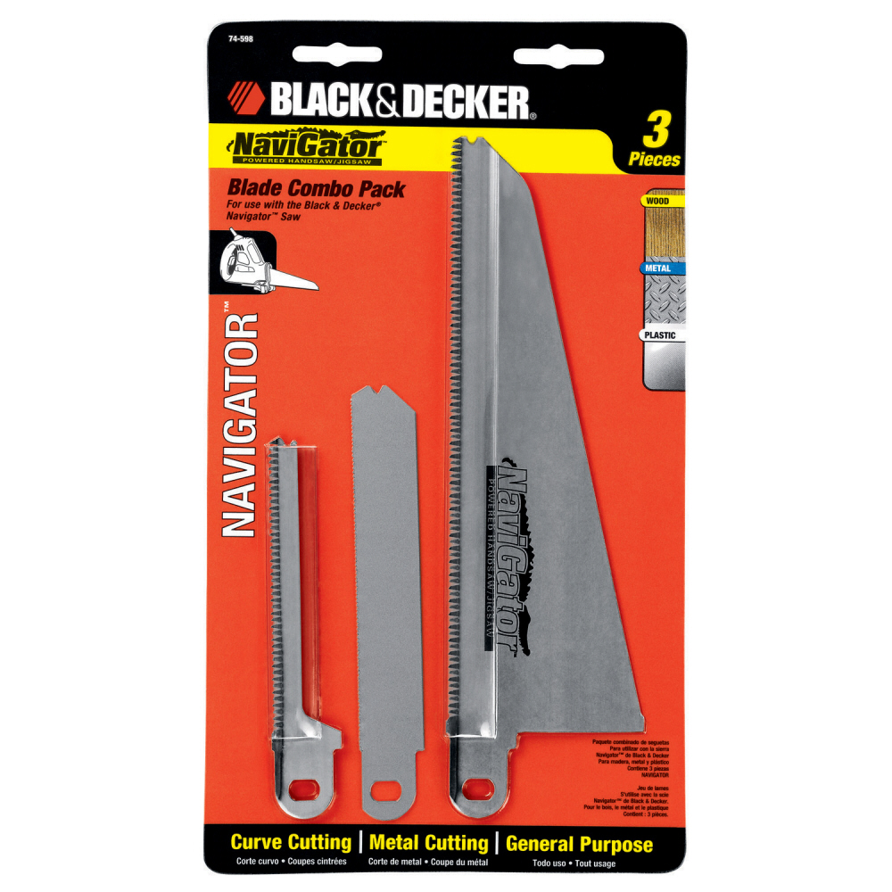 Black & Decker Navigator Combo Set   Tools   Replacement Blades   Jig