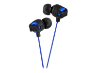 JVC  Xtreme Xplosive Inner Ear Headphones   Blue HAFX101A
