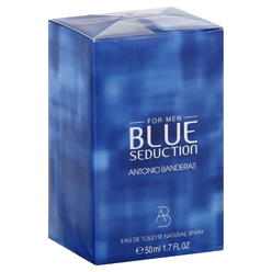 Blue Seduction Antonio Banderas Blue Seduction Men By Banderas Eau-De-Toilette Spray, 1.7-Ounce