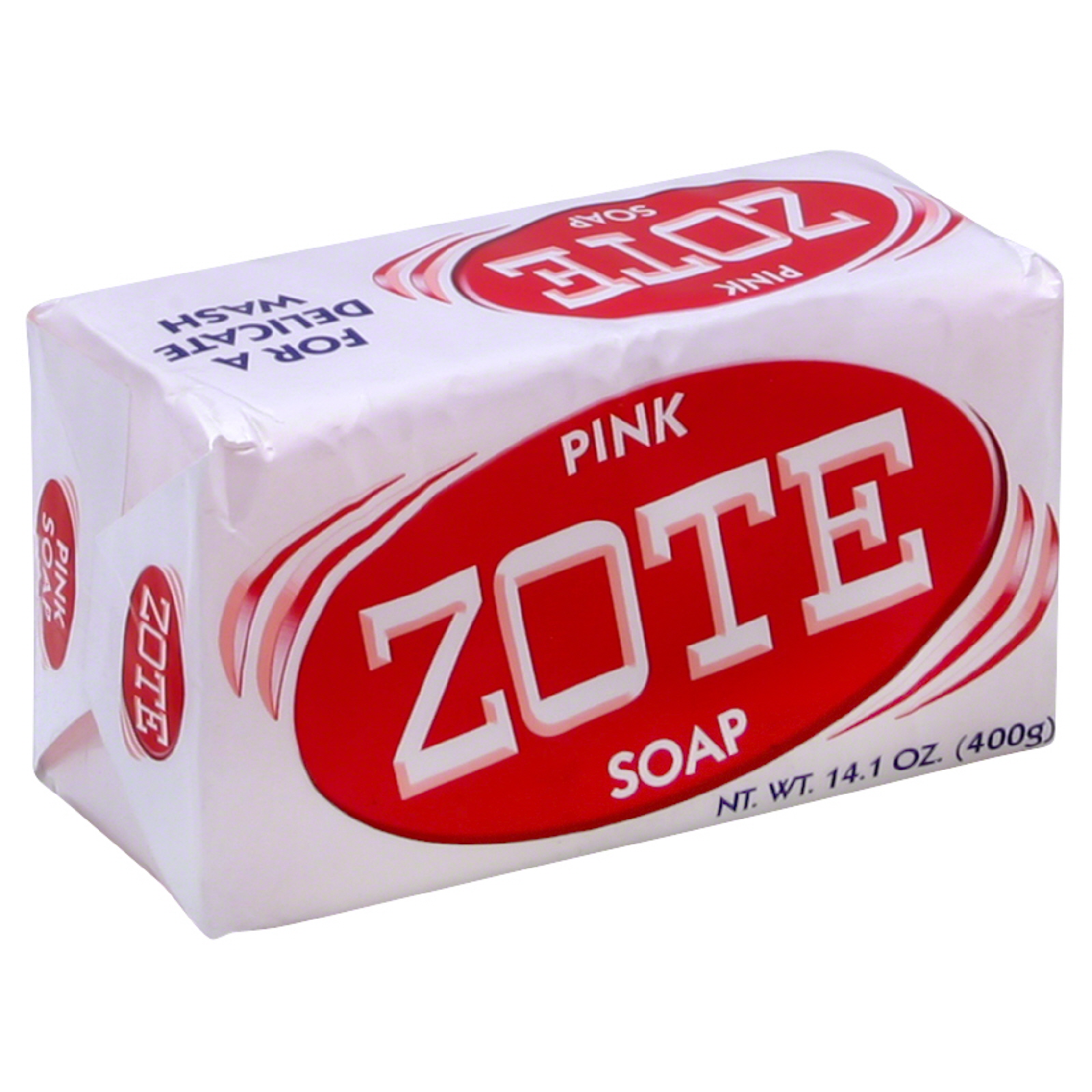 Zote Pink Soap, 14.1 oz (400g)