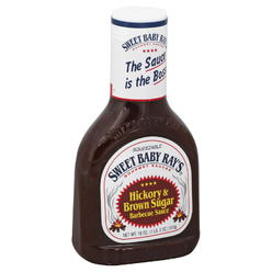 Sweet Baby Ray's Hickory & Brown Sugar Barbecue Sauce 18 oz Bottle