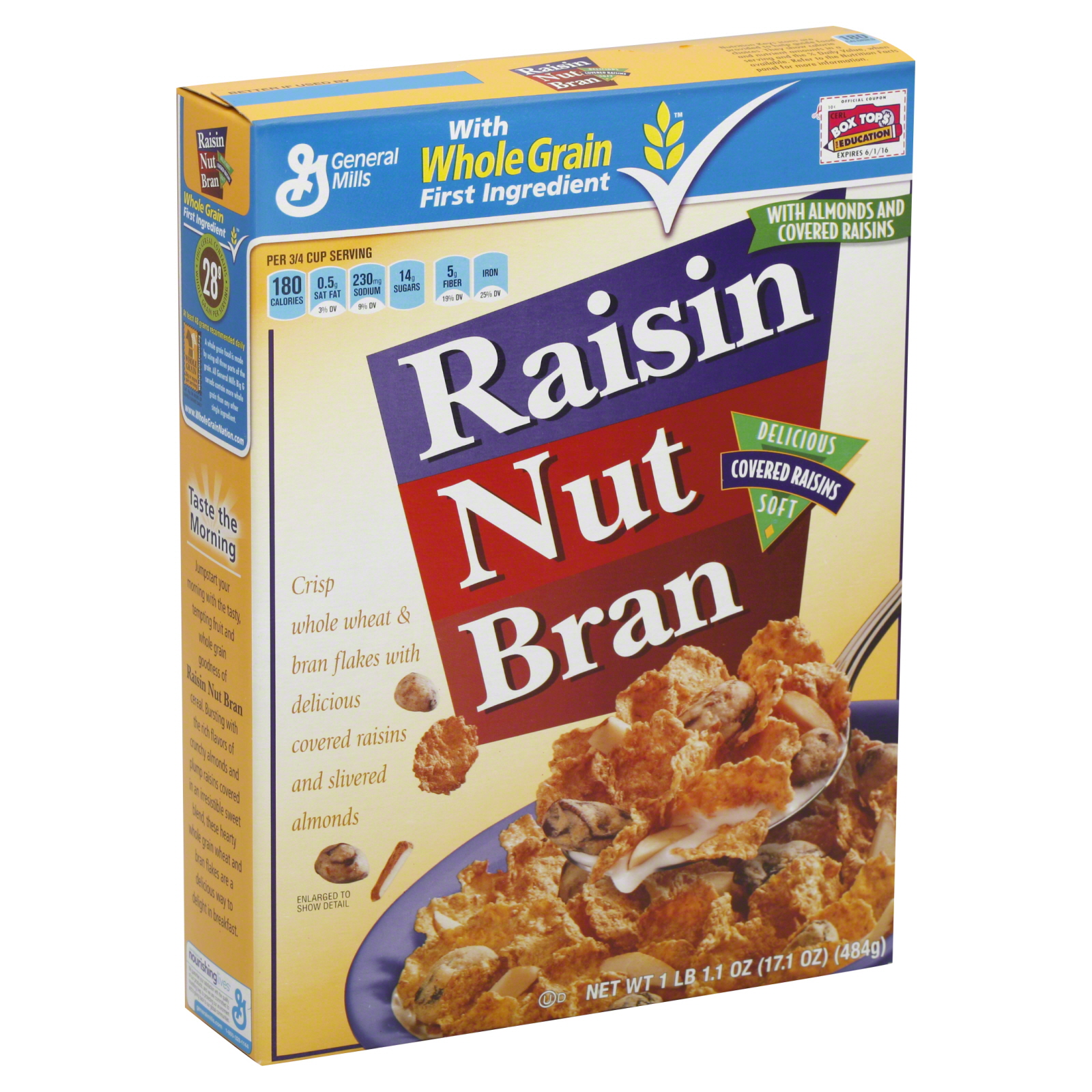 General Mills Raisin Nut Bran,17.1 oz, (484 g) Shop Your Way Online