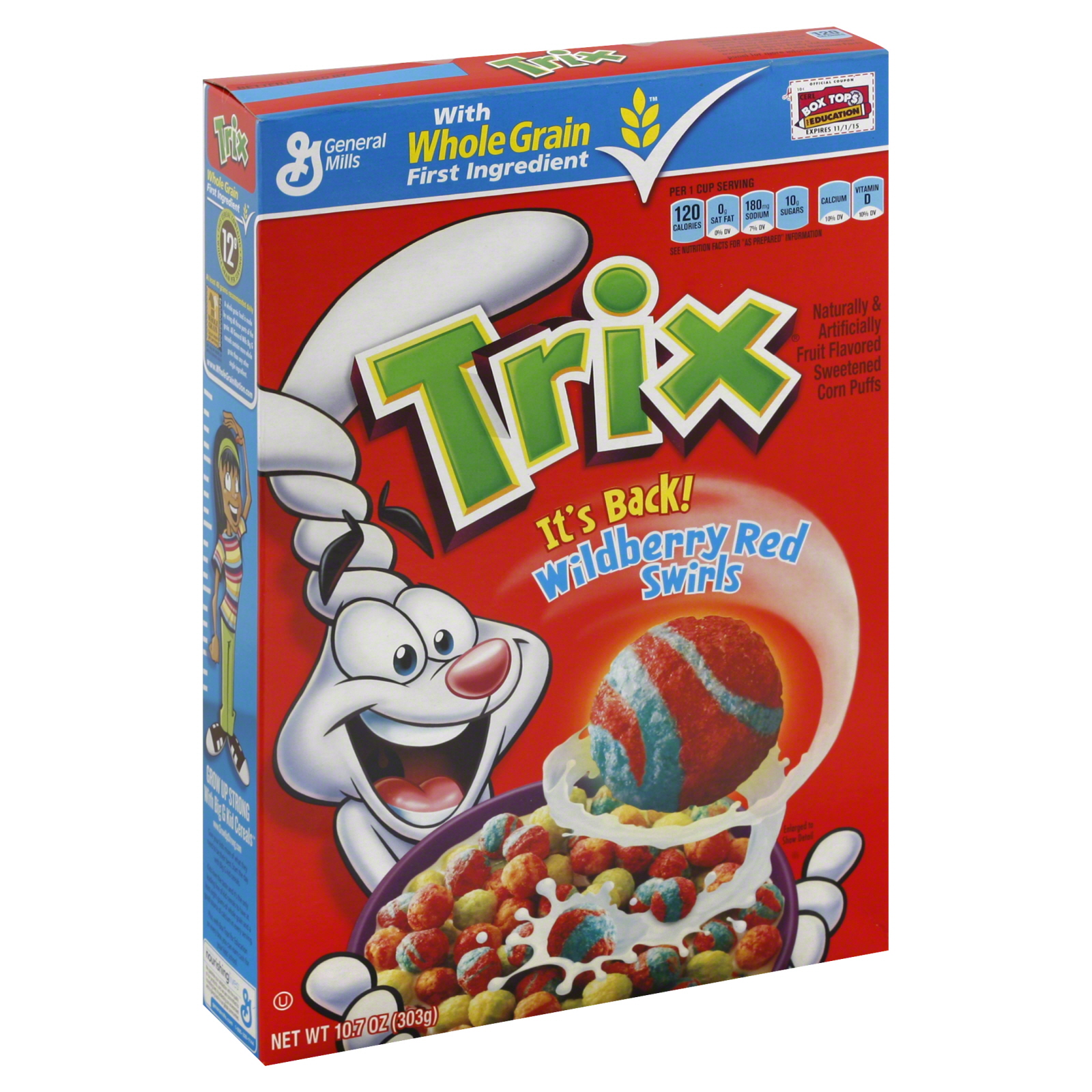 General Mills Trix Cereal, Swirls, 10.7 oz (303 g)
