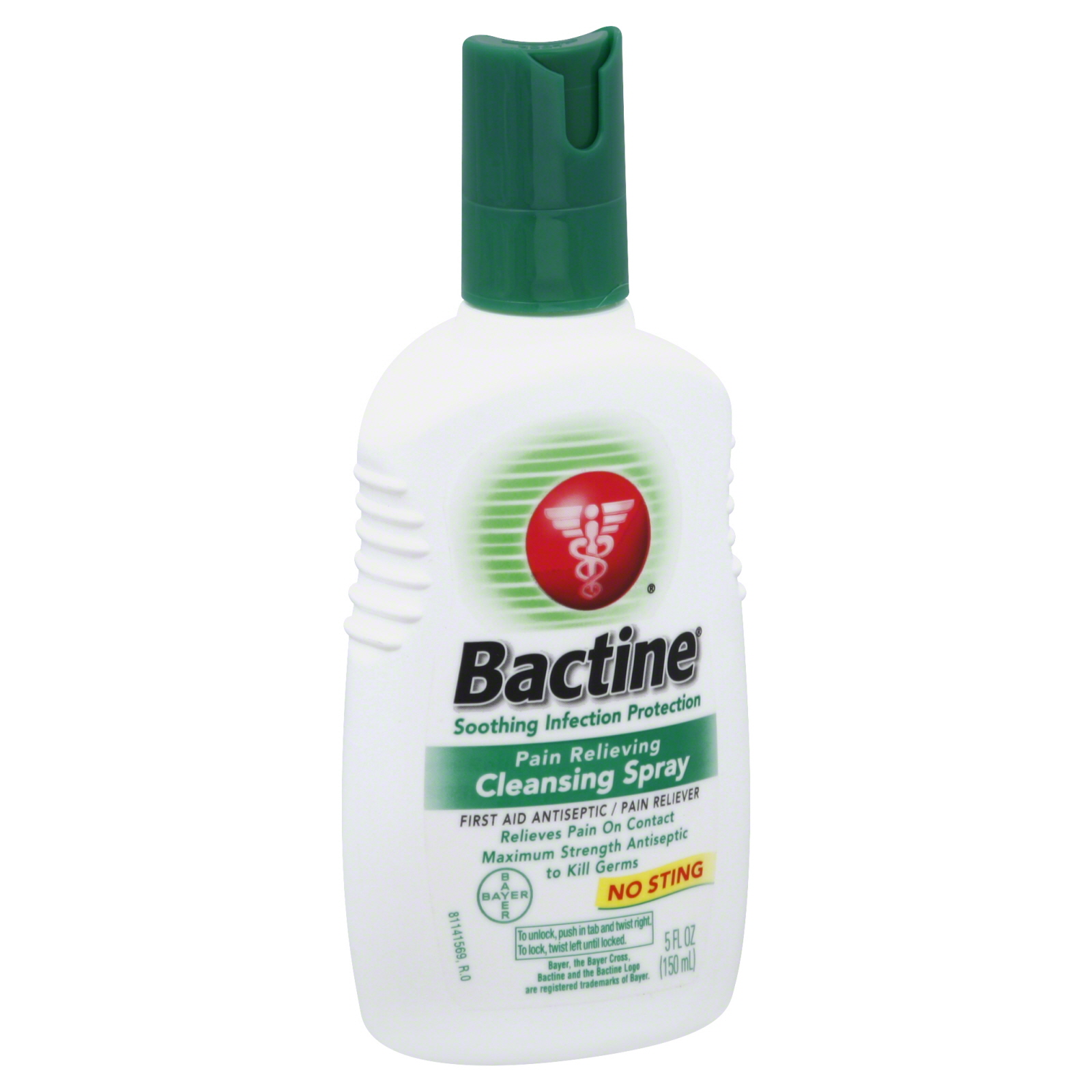 Bactine Cleansing Spray, Pain Relieving, 5 oz (150 ml)