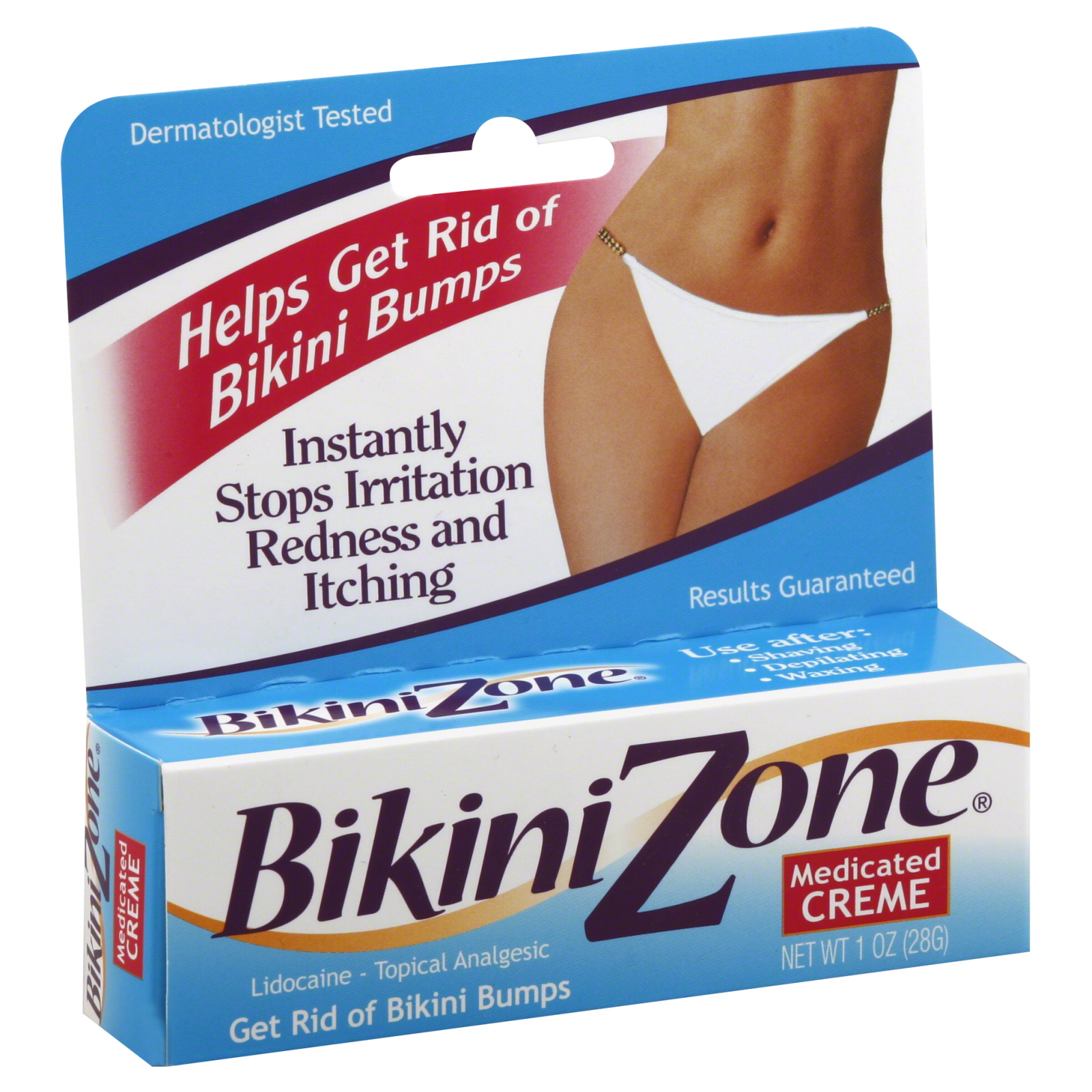 Bikini Zone Medicated Creme, 1 oz (28 g)