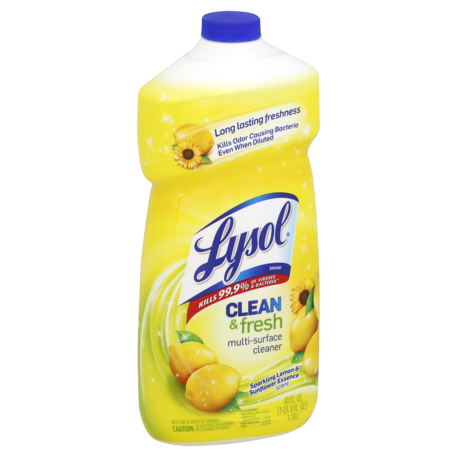 Lysol All Purpose Cleaner  Lemon Breeze Scent 40 oz