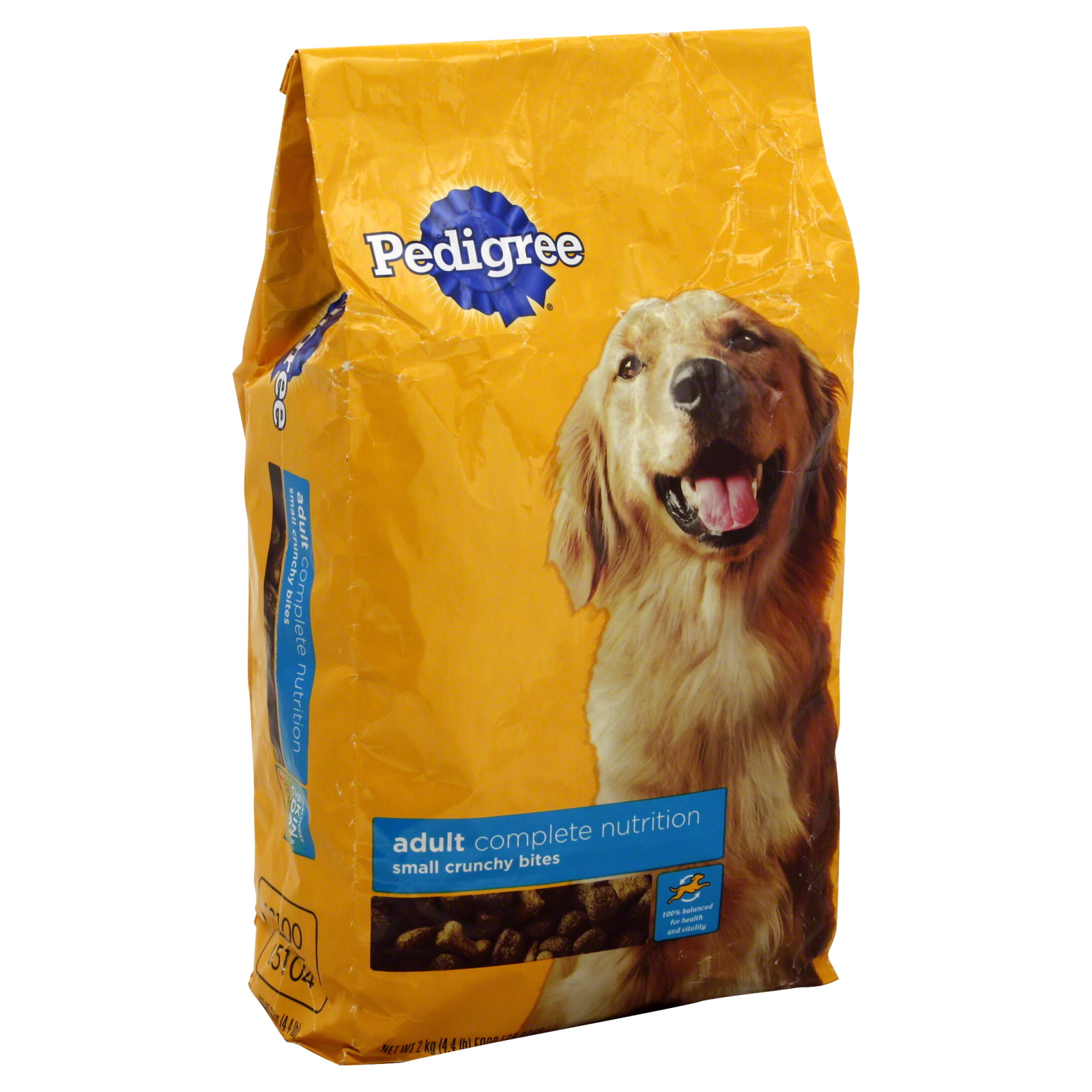 Pedigree Complete Nutrition Food For Dogs, Adult, Small Crunchy Bites, 4.4 lbs (2 kg)