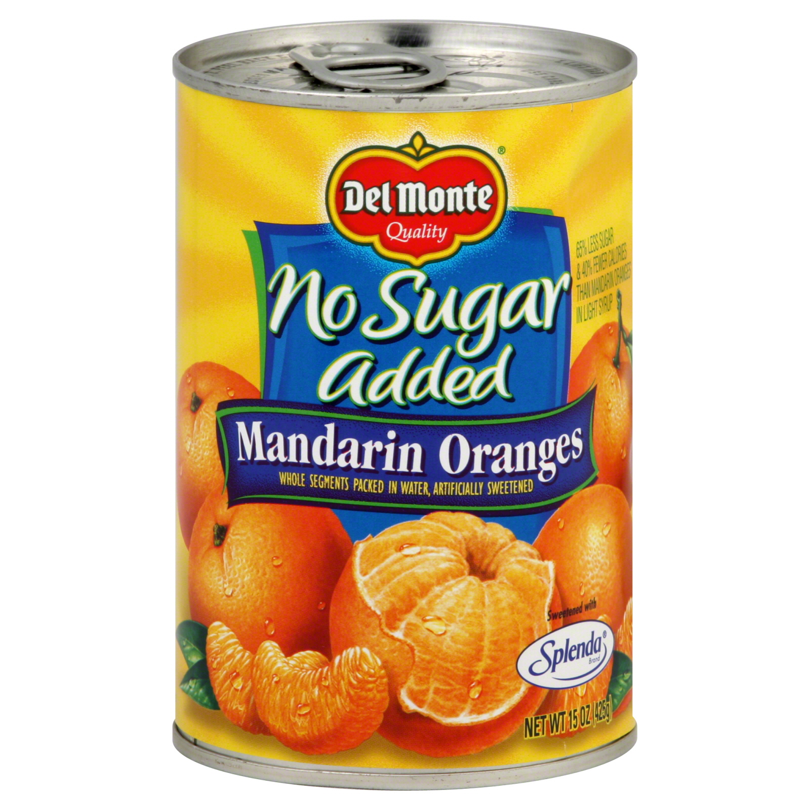 Del Monte No Sugar Added Mandarin Oranges, 15 oz (425 g)