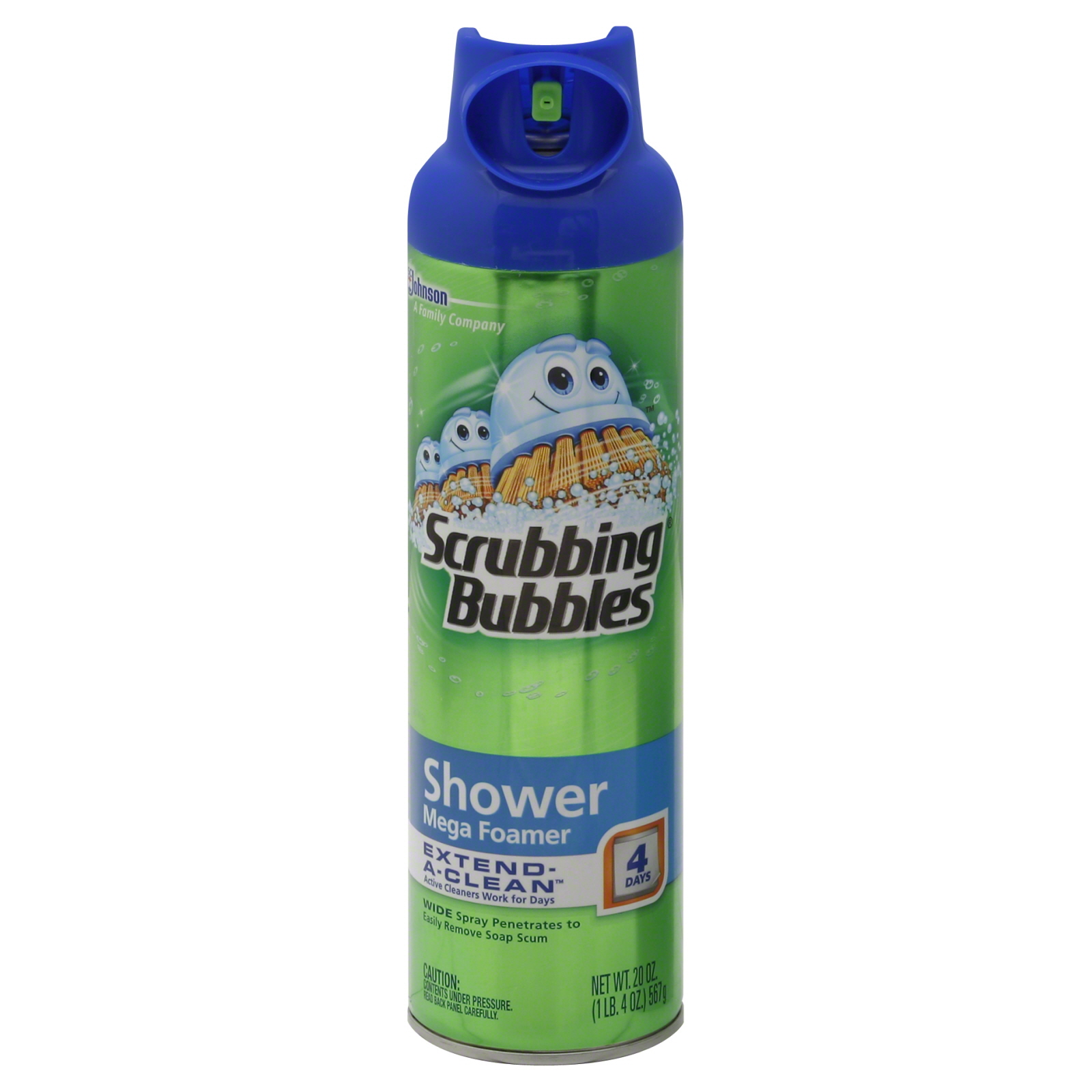 Scrubbing Bubbles Bathroom Cleaner, Mega Shower Foamer, 20 oz (1 lb 4 oz) 567 g