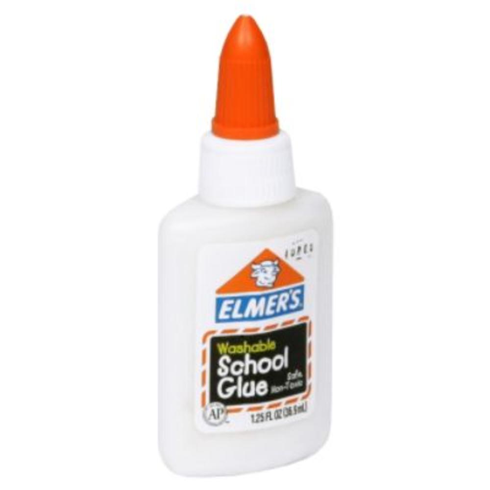 Elmers/X-Acto EPIE301 Washable School Glue, 1.25 oz, Liquid