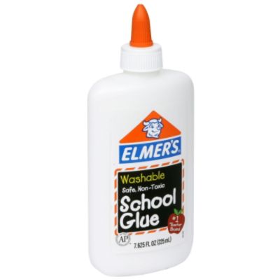 Elmers/X-Acto E308K School Glue, Washable, 7.625 fl oz (225 ml)