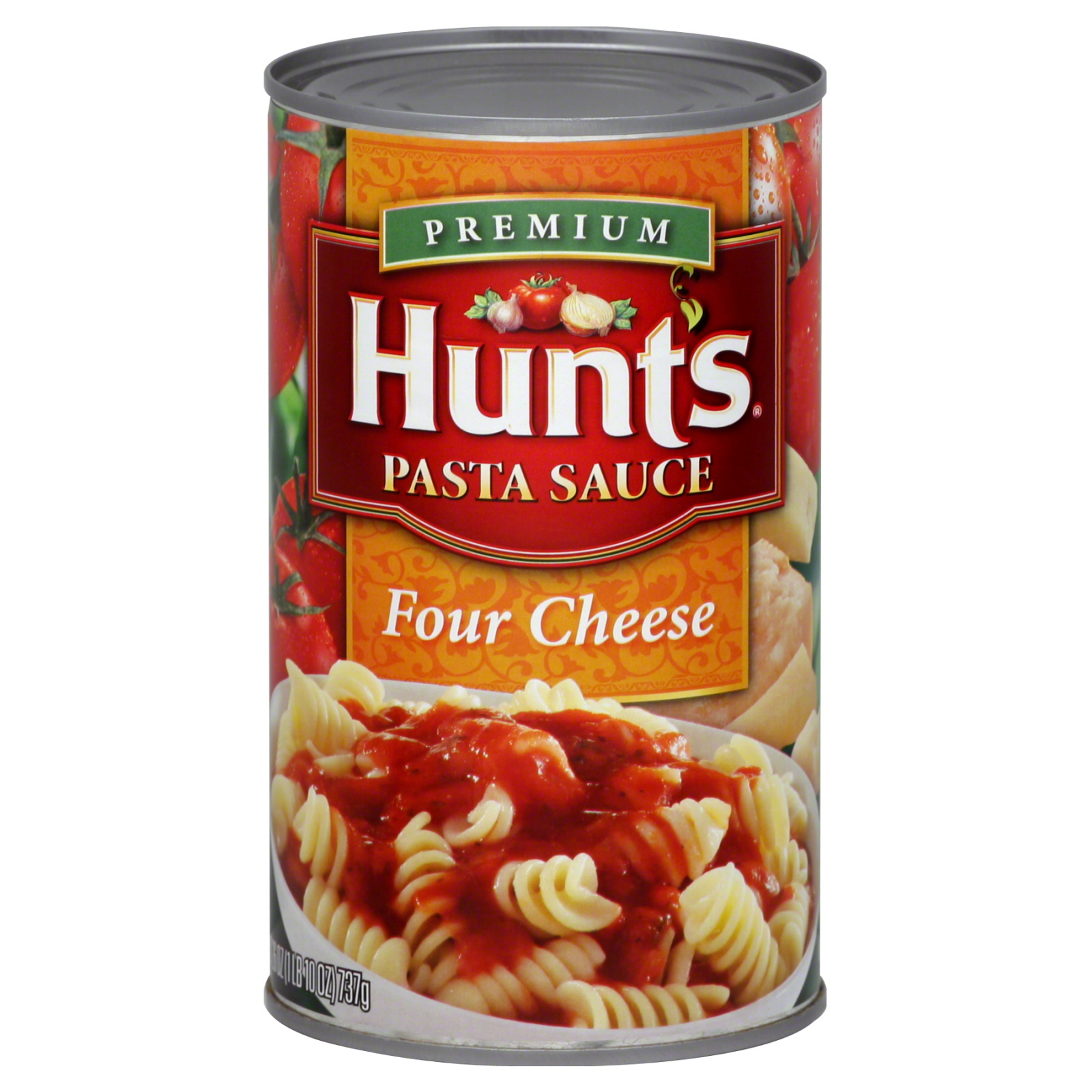 Hunt's Spaghetti Sauce, Classic Italian, Four Cheese, 26 oz (1 lb 10 oz) 737 g