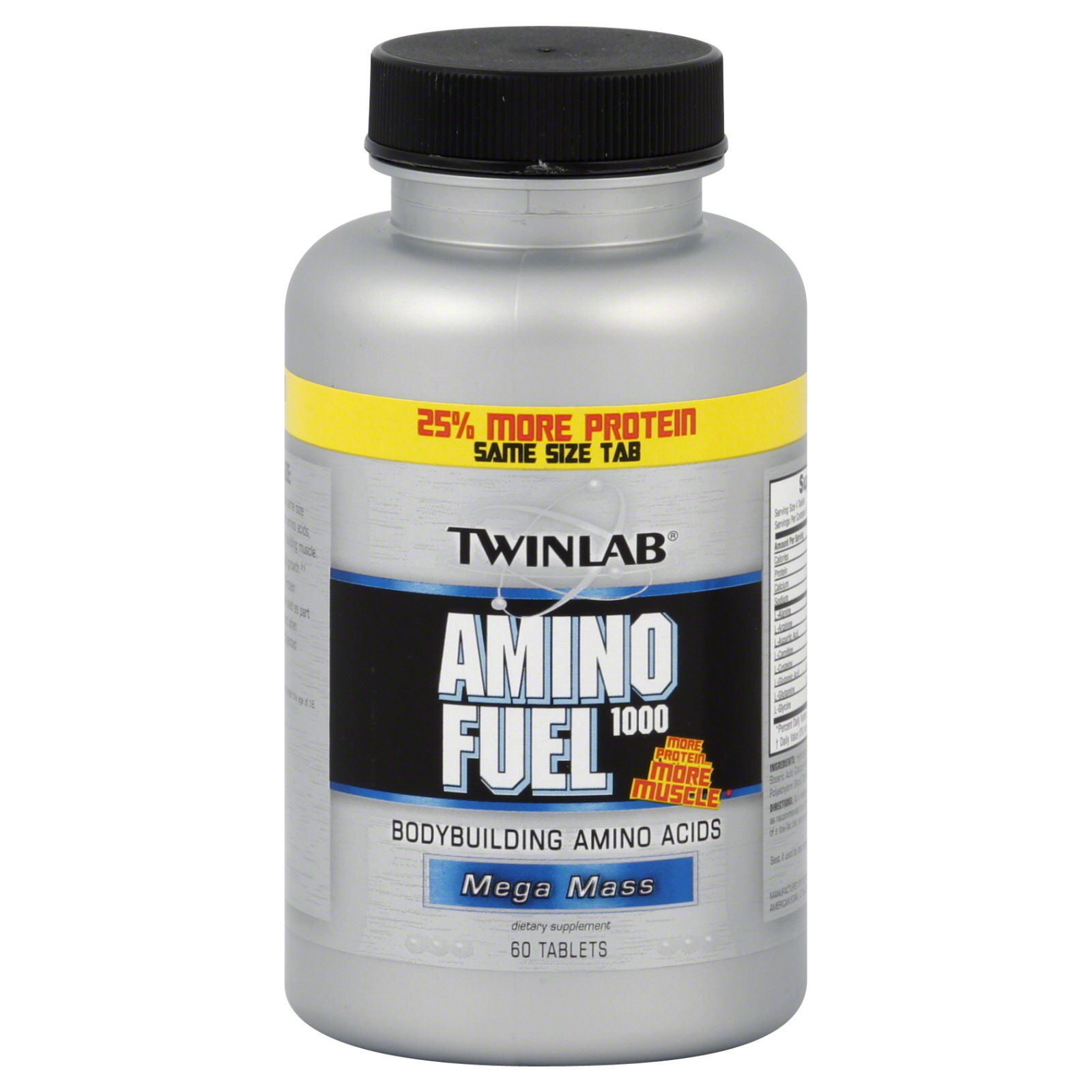 TwinLab Amino Fuel 1000, 60 tablets