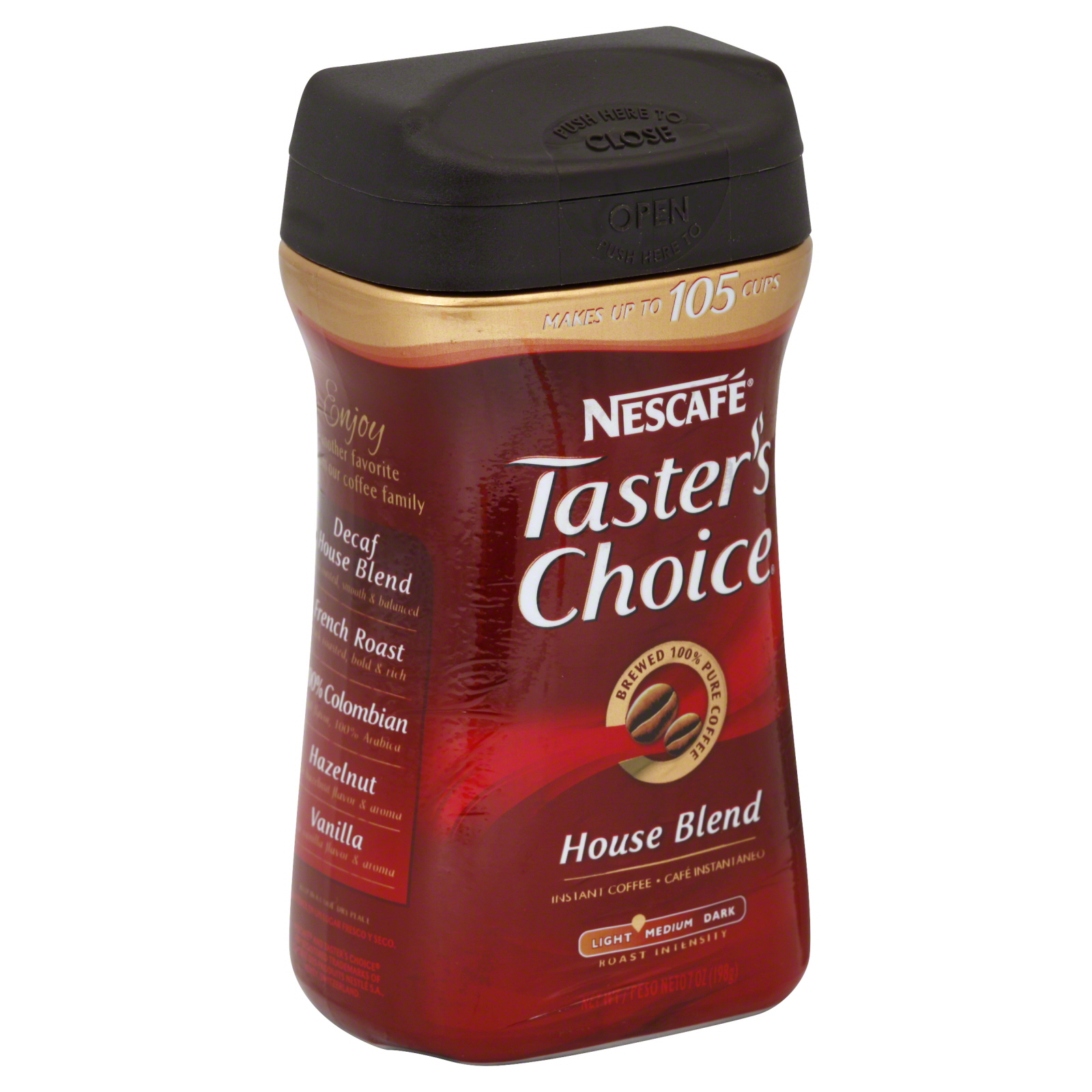 Nescafe Taster's Choice Coffee, Gourmet Instant, Original, 7 oz (198g)