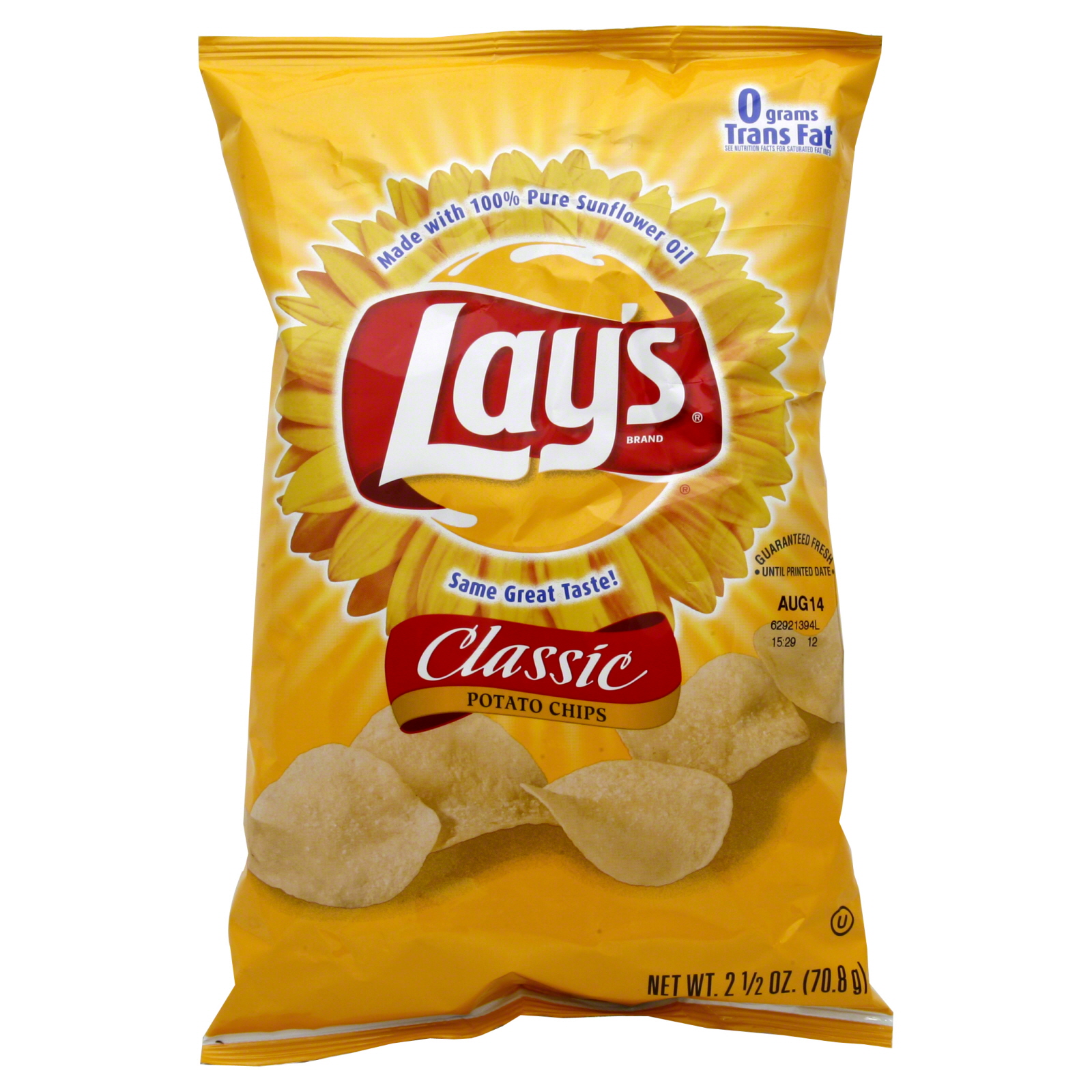Lay's Potato Chips Classic 2.5 oz